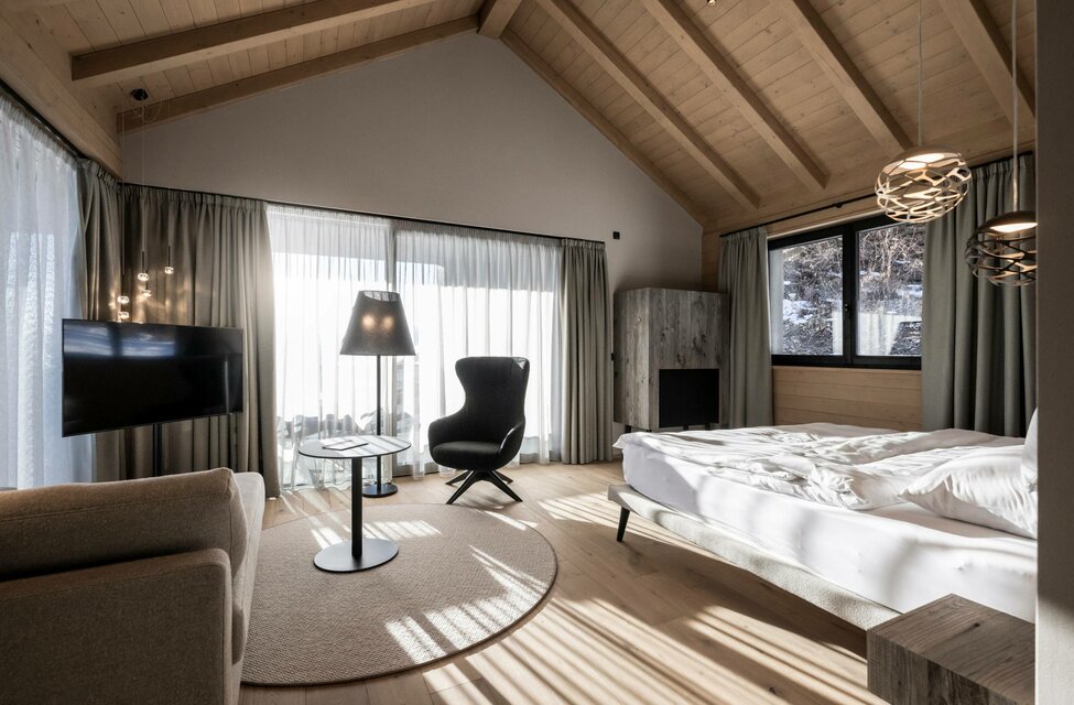 Exklusives Hotel-Zimmer mit Sauna, Hafling bei Meran 